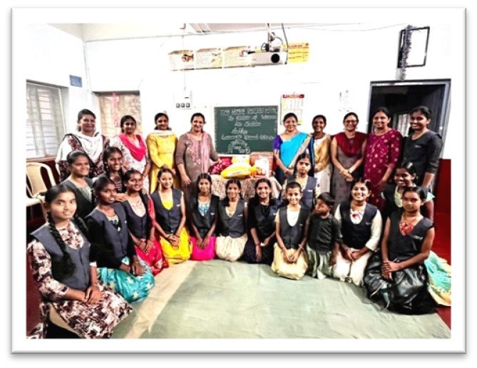 SCHOOL & ADOLESCENT HEALTH ALONG WITH SOCIAL SERVICE & DONATION DRIVE